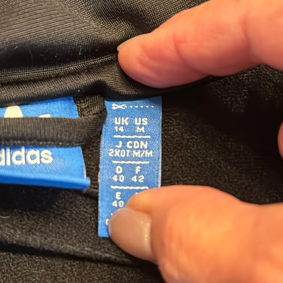 Adidas Black Jacket with White Accents - Picture 5 of 5